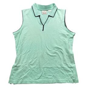 EP Pro‎ Medium Sleeveless Cotton Blend Green Mint Athletic Shirt